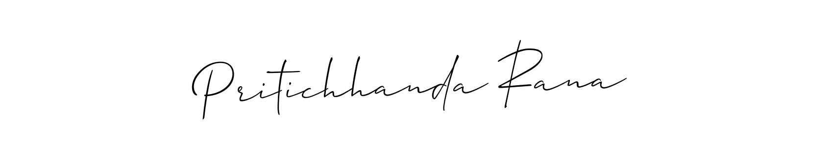 How to Draw Pritichhanda Rana signature style? Allison_Script is a latest design signature styles for name Pritichhanda Rana. Pritichhanda Rana signature style 2 images and pictures png