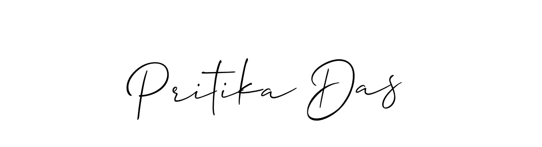 It looks lik you need a new signature style for name Pritika Das. Design unique handwritten (Allison_Script) signature with our free signature maker in just a few clicks. Pritika Das signature style 2 images and pictures png