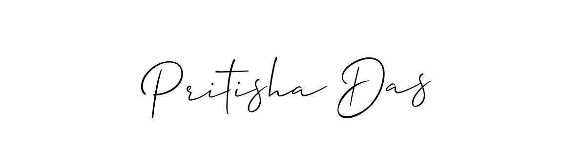 Design your own signature with our free online signature maker. With this signature software, you can create a handwritten (Allison_Script) signature for name Pritisha Das. Pritisha Das signature style 2 images and pictures png