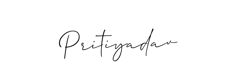 Make a beautiful signature design for name Pritiyadav. Use this online signature maker to create a handwritten signature for free. Pritiyadav signature style 2 images and pictures png