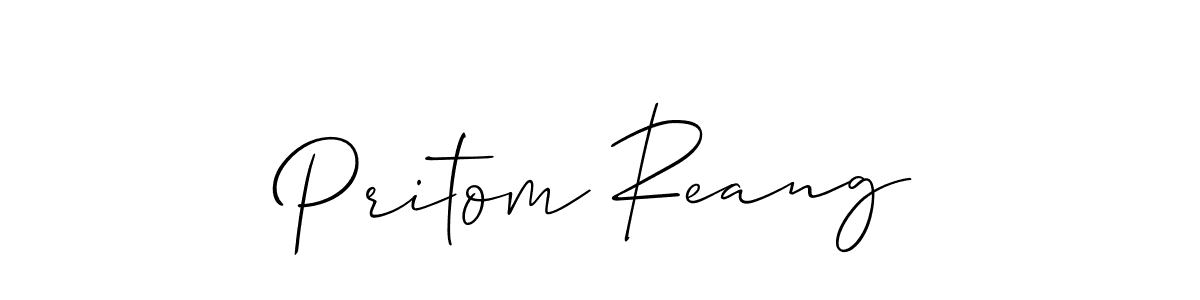 Once you've used our free online signature maker to create your best signature Allison_Script style, it's time to enjoy all of the benefits that Pritom Reang name signing documents. Pritom Reang signature style 2 images and pictures png