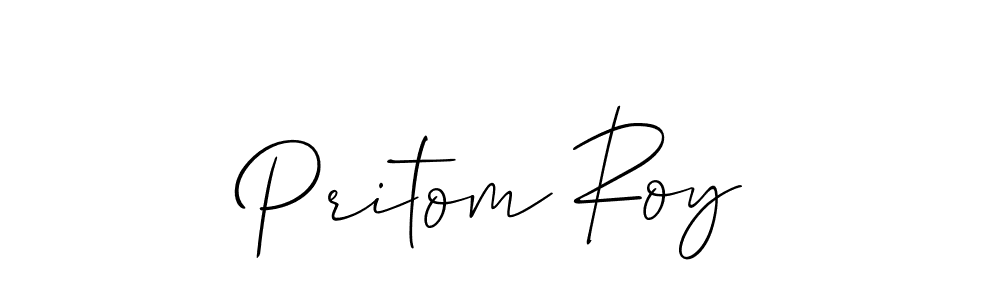 Similarly Allison_Script is the best handwritten signature design. Signature creator online .You can use it as an online autograph creator for name Pritom Roy. Pritom Roy signature style 2 images and pictures png
