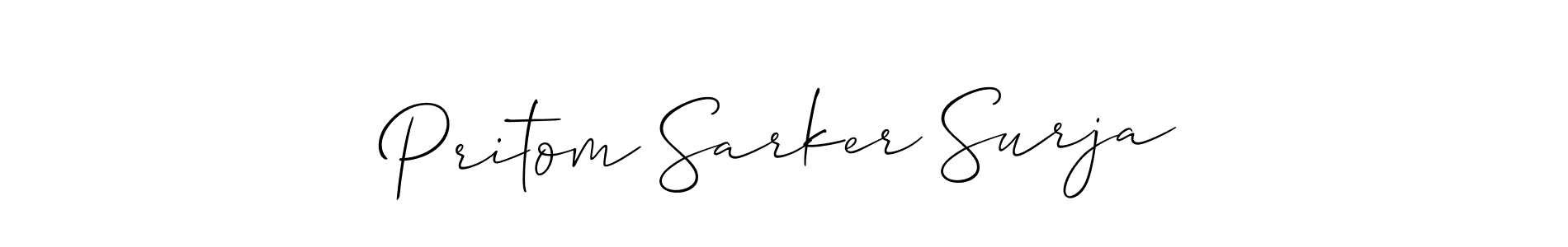 See photos of Pritom Sarker Surja official signature by Spectra . Check more albums & portfolios. Read reviews & check more about Allison_Script font. Pritom Sarker Surja signature style 2 images and pictures png