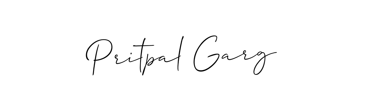 Once you've used our free online signature maker to create your best signature Allison_Script style, it's time to enjoy all of the benefits that Pritpal Garg name signing documents. Pritpal Garg signature style 2 images and pictures png