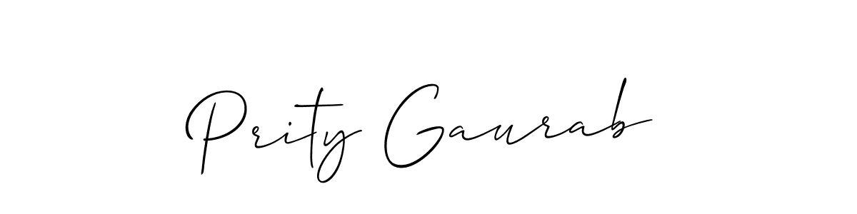 You can use this online signature creator to create a handwritten signature for the name Prity Gaurab. This is the best online autograph maker. Prity Gaurab signature style 2 images and pictures png