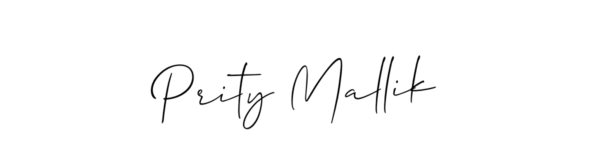 Similarly Allison_Script is the best handwritten signature design. Signature creator online .You can use it as an online autograph creator for name Prity Mallik. Prity Mallik signature style 2 images and pictures png