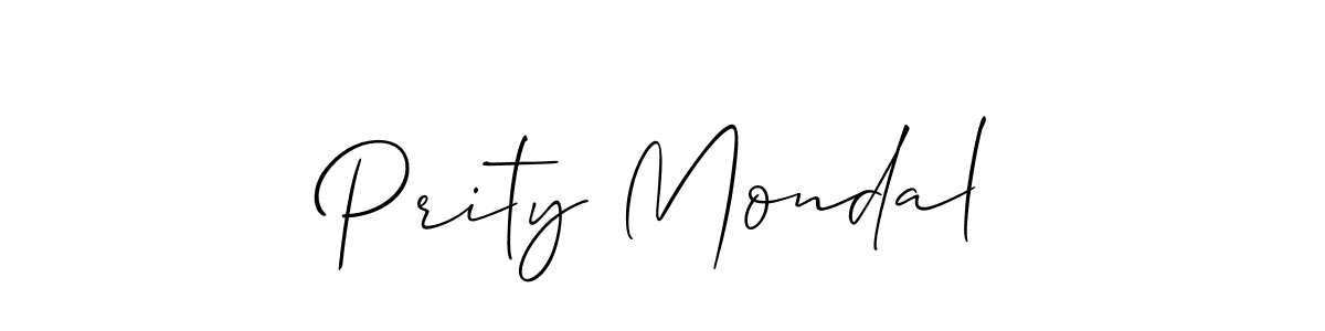 Once you've used our free online signature maker to create your best signature Allison_Script style, it's time to enjoy all of the benefits that Prity Mondal name signing documents. Prity Mondal signature style 2 images and pictures png