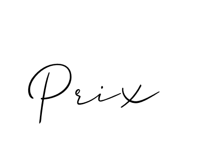 Make a beautiful signature design for name Prix. Use this online signature maker to create a handwritten signature for free. Prix signature style 2 images and pictures png