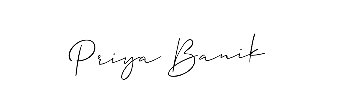 Once you've used our free online signature maker to create your best signature Allison_Script style, it's time to enjoy all of the benefits that Priya Banik name signing documents. Priya Banik signature style 2 images and pictures png