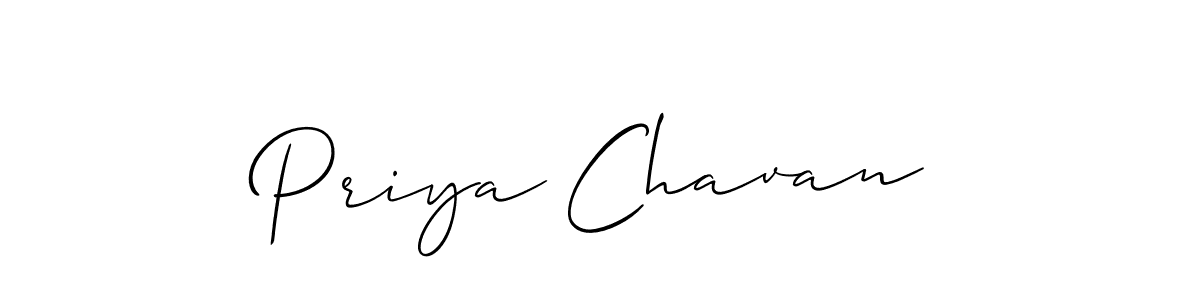 Make a beautiful signature design for name Priya Chavan. Use this online signature maker to create a handwritten signature for free. Priya Chavan signature style 2 images and pictures png