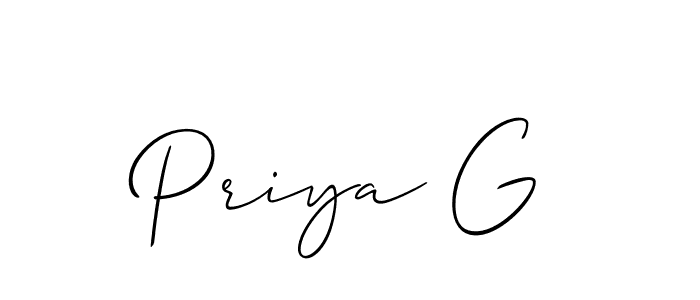 See photos of Priya G official signature by Spectra . Check more albums & portfolios. Read reviews & check more about Allison_Script font. Priya G signature style 2 images and pictures png