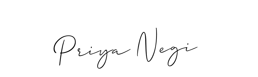 You can use this online signature creator to create a handwritten signature for the name Priya Negi. This is the best online autograph maker. Priya Negi signature style 2 images and pictures png