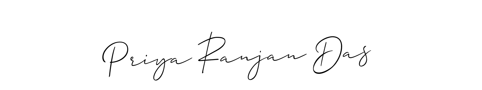 Allison_Script is a professional signature style that is perfect for those who want to add a touch of class to their signature. It is also a great choice for those who want to make their signature more unique. Get Priya Ranjan Das name to fancy signature for free. Priya Ranjan Das signature style 2 images and pictures png