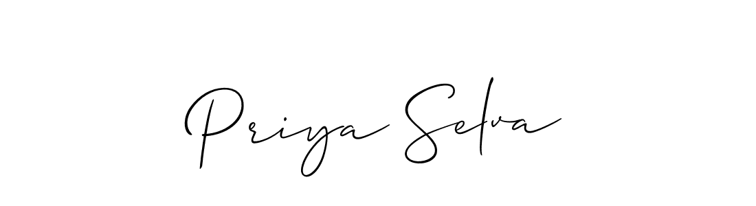 This is the best signature style for the Priya Selva name. Also you like these signature font (Allison_Script). Mix name signature. Priya Selva signature style 2 images and pictures png