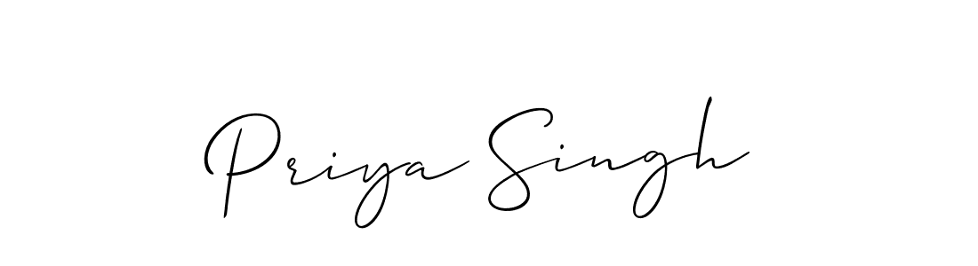 This is the best signature style for the Priya Singh name. Also you like these signature font (Allison_Script). Mix name signature. Priya Singh signature style 2 images and pictures png