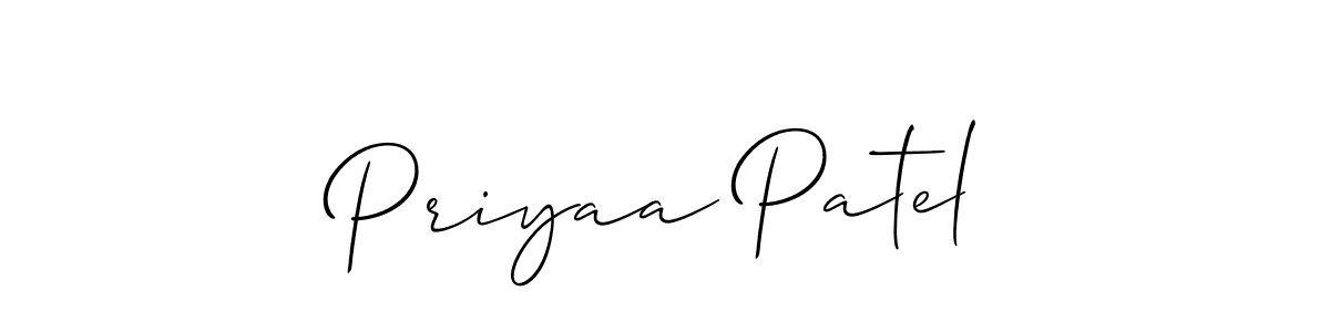 See photos of Priyaa Patel official signature by Spectra . Check more albums & portfolios. Read reviews & check more about Allison_Script font. Priyaa Patel signature style 2 images and pictures png