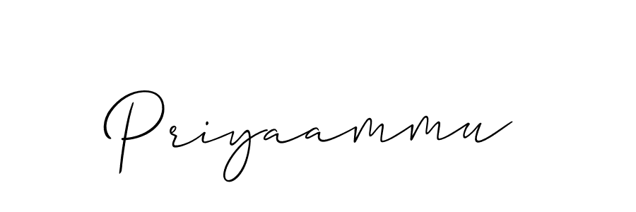 Priyaammu stylish signature style. Best Handwritten Sign (Allison_Script) for my name. Handwritten Signature Collection Ideas for my name Priyaammu. Priyaammu signature style 2 images and pictures png