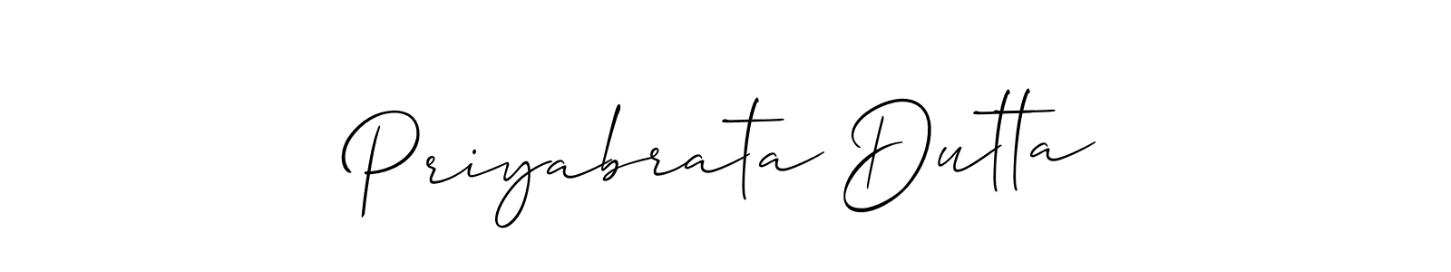 Similarly Allison_Script is the best handwritten signature design. Signature creator online .You can use it as an online autograph creator for name Priyabrata Dutta. Priyabrata Dutta signature style 2 images and pictures png