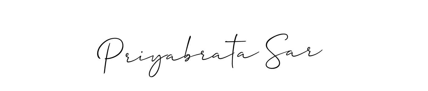 See photos of Priyabrata Sar official signature by Spectra . Check more albums & portfolios. Read reviews & check more about Allison_Script font. Priyabrata Sar signature style 2 images and pictures png