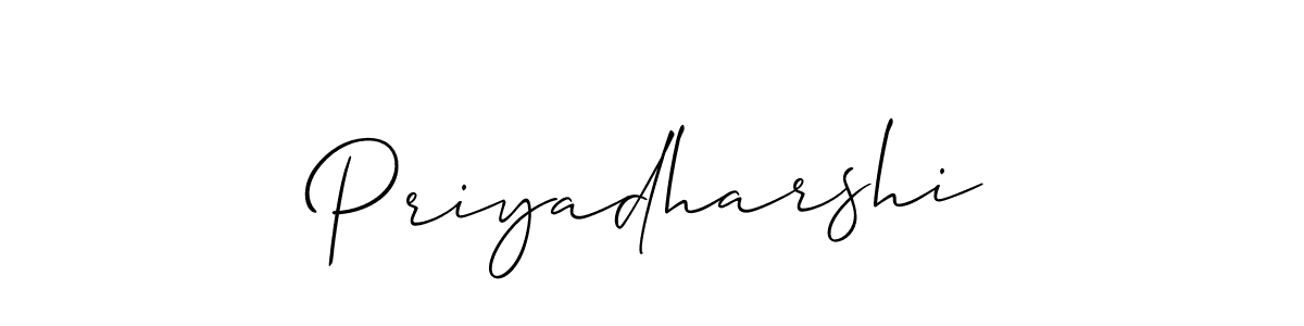 The best way (Allison_Script) to make a short signature is to pick only two or three words in your name. The name Priyadharshi include a total of six letters. For converting this name. Priyadharshi signature style 2 images and pictures png
