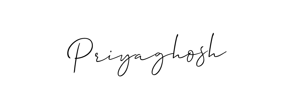 How to Draw Priyaghosh signature style? Allison_Script is a latest design signature styles for name Priyaghosh. Priyaghosh signature style 2 images and pictures png