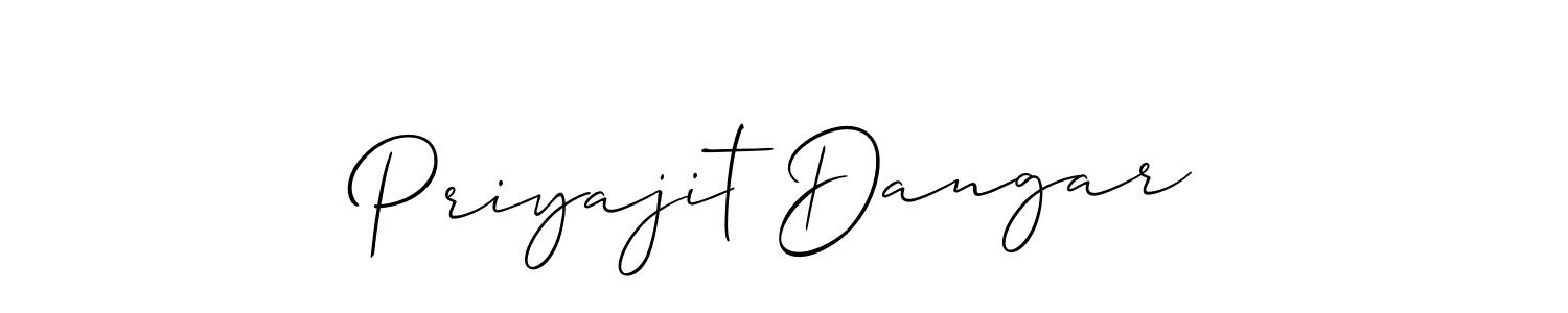 Here are the top 10 professional signature styles for the name Priyajit Dangar. These are the best autograph styles you can use for your name. Priyajit Dangar signature style 2 images and pictures png