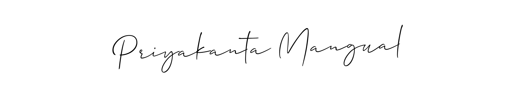 Here are the top 10 professional signature styles for the name Priyakanta Mangual. These are the best autograph styles you can use for your name. Priyakanta Mangual signature style 2 images and pictures png