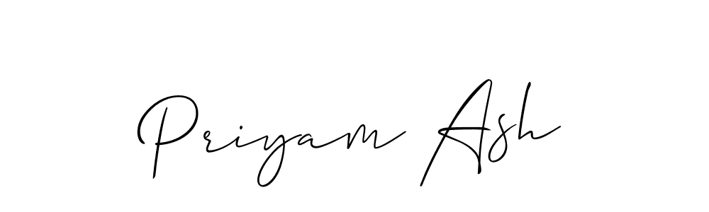 This is the best signature style for the Priyam Ash name. Also you like these signature font (Allison_Script). Mix name signature. Priyam Ash signature style 2 images and pictures png