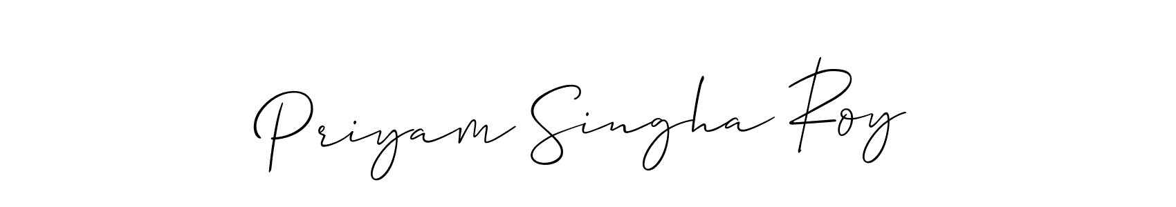 Here are the top 10 professional signature styles for the name Priyam Singha Roy. These are the best autograph styles you can use for your name. Priyam Singha Roy signature style 2 images and pictures png