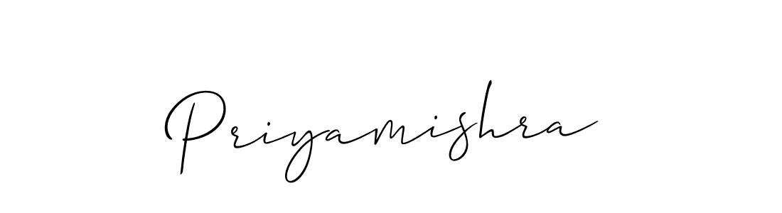 The best way (Allison_Script) to make a short signature is to pick only two or three words in your name. The name Priyamishra include a total of six letters. For converting this name. Priyamishra signature style 2 images and pictures png