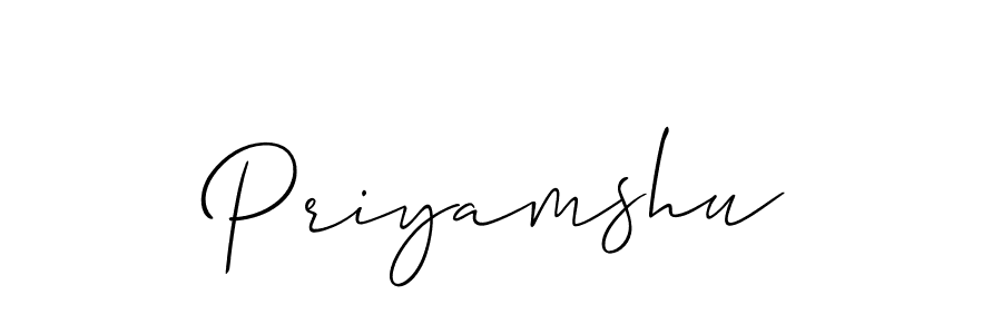 You can use this online signature creator to create a handwritten signature for the name Priyamshu. This is the best online autograph maker. Priyamshu signature style 2 images and pictures png