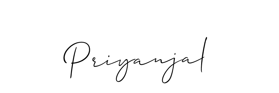 You can use this online signature creator to create a handwritten signature for the name Priyanjal. This is the best online autograph maker. Priyanjal signature style 2 images and pictures png