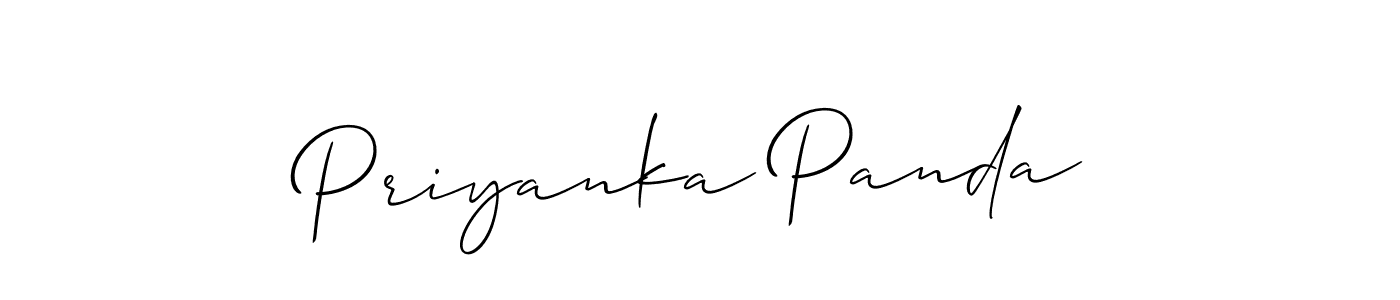 Make a short Priyanka Panda signature style. Manage your documents anywhere anytime using Allison_Script. Create and add eSignatures, submit forms, share and send files easily. Priyanka Panda signature style 2 images and pictures png