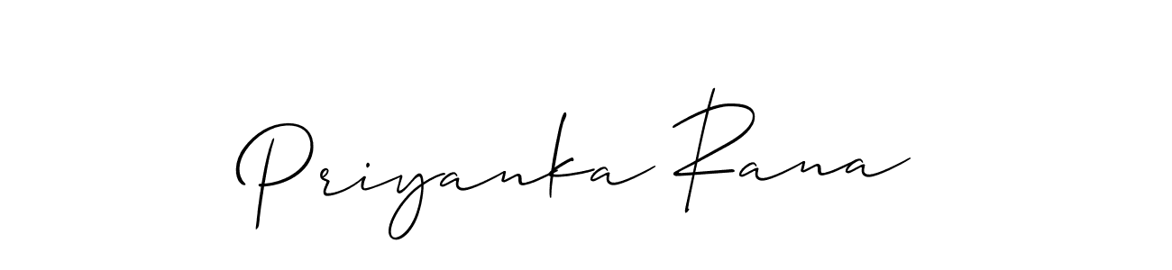 Also You can easily find your signature by using the search form. We will create Priyanka Rana name handwritten signature images for you free of cost using Allison_Script sign style. Priyanka Rana signature style 2 images and pictures png