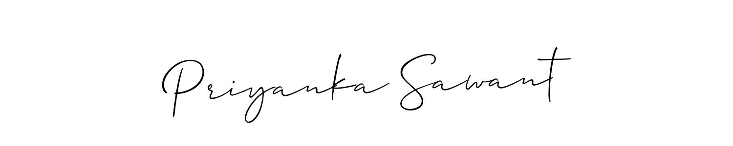 Also You can easily find your signature by using the search form. We will create Priyanka Sawant name handwritten signature images for you free of cost using Allison_Script sign style. Priyanka Sawant signature style 2 images and pictures png