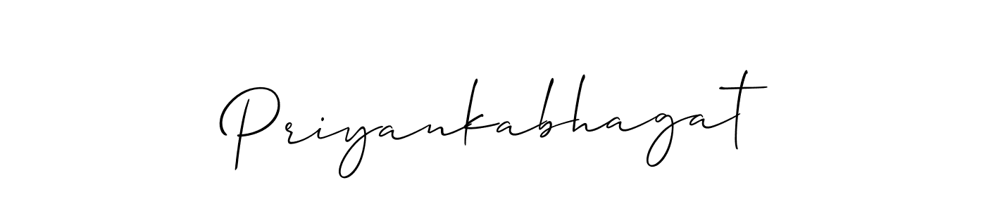 You should practise on your own different ways (Allison_Script) to write your name (Priyankabhagat) in signature. don't let someone else do it for you. Priyankabhagat signature style 2 images and pictures png