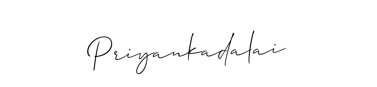 You can use this online signature creator to create a handwritten signature for the name Priyankadalai. This is the best online autograph maker. Priyankadalai signature style 2 images and pictures png