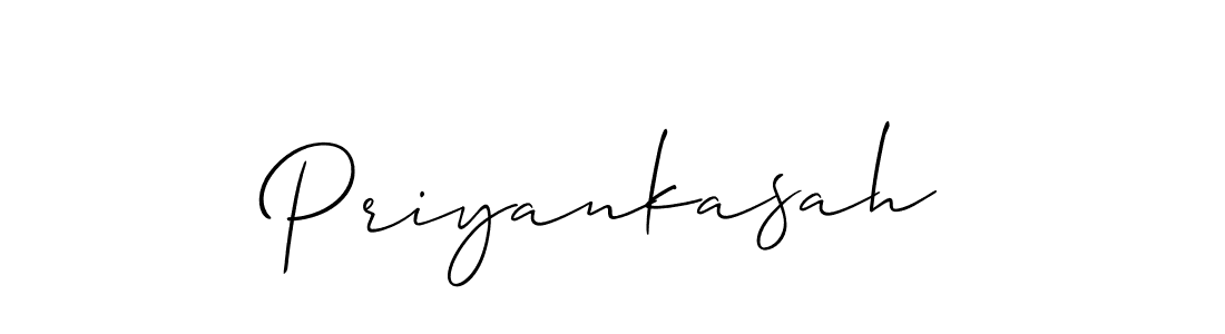 You can use this online signature creator to create a handwritten signature for the name Priyankasah. This is the best online autograph maker. Priyankasah signature style 2 images and pictures png