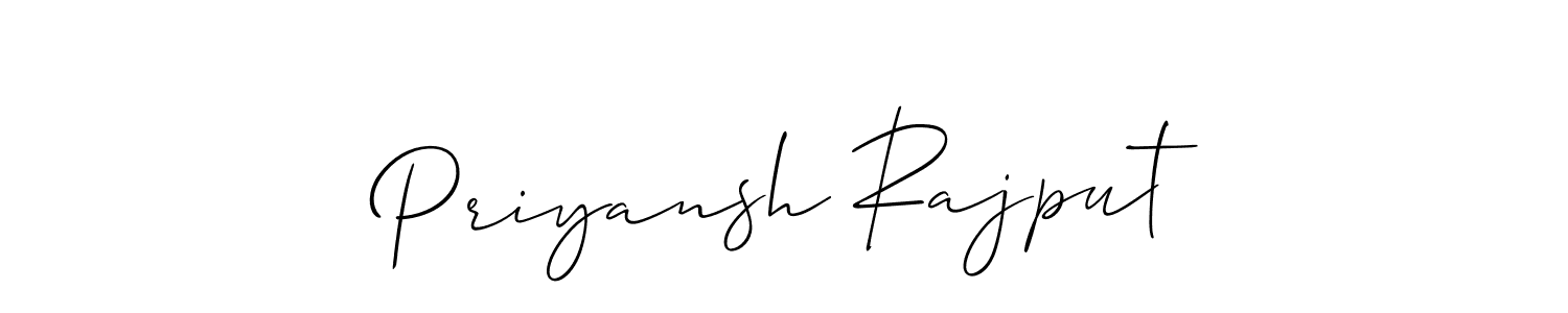 Also You can easily find your signature by using the search form. We will create Priyansh Rajput name handwritten signature images for you free of cost using Allison_Script sign style. Priyansh Rajput signature style 2 images and pictures png