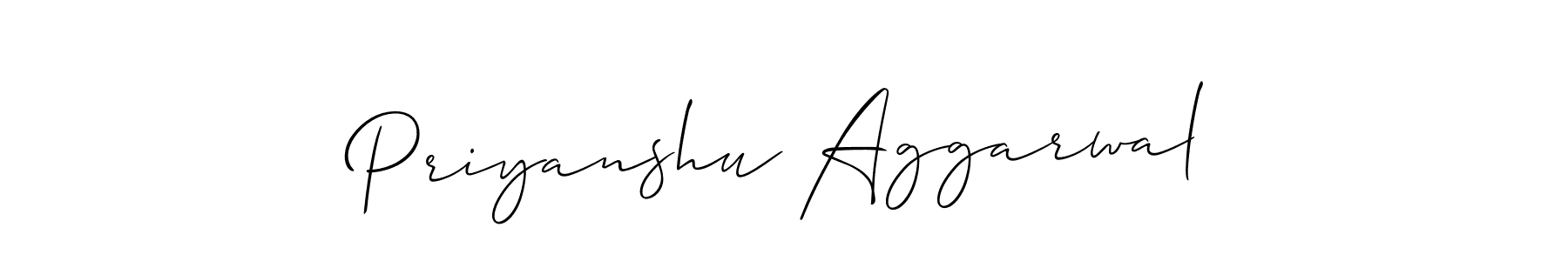 You should practise on your own different ways (Allison_Script) to write your name (Priyanshu Aggarwal) in signature. don't let someone else do it for you. Priyanshu Aggarwal signature style 2 images and pictures png