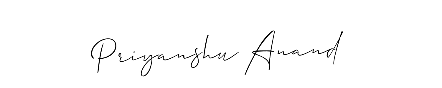 See photos of Priyanshu Anand official signature by Spectra . Check more albums & portfolios. Read reviews & check more about Allison_Script font. Priyanshu Anand signature style 2 images and pictures png