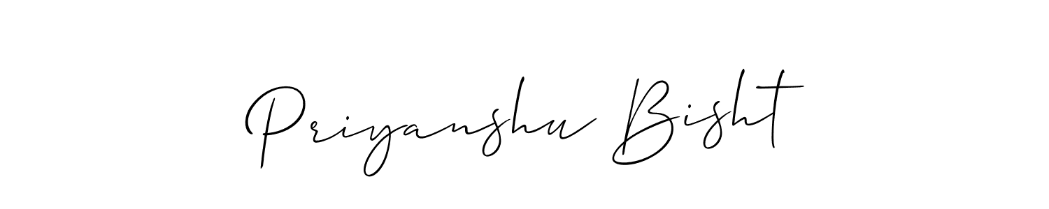 How to Draw Priyanshu Bisht signature style? Allison_Script is a latest design signature styles for name Priyanshu Bisht. Priyanshu Bisht signature style 2 images and pictures png