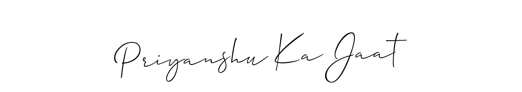 Best and Professional Signature Style for Priyanshu Ka Jaat. Allison_Script Best Signature Style Collection. Priyanshu Ka Jaat signature style 2 images and pictures png