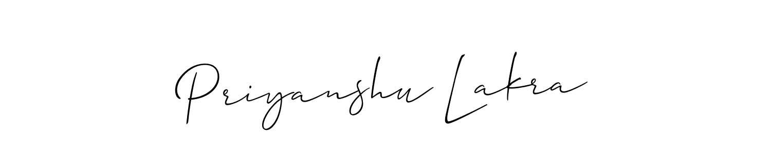 Once you've used our free online signature maker to create your best signature Allison_Script style, it's time to enjoy all of the benefits that Priyanshu Lakra name signing documents. Priyanshu Lakra signature style 2 images and pictures png