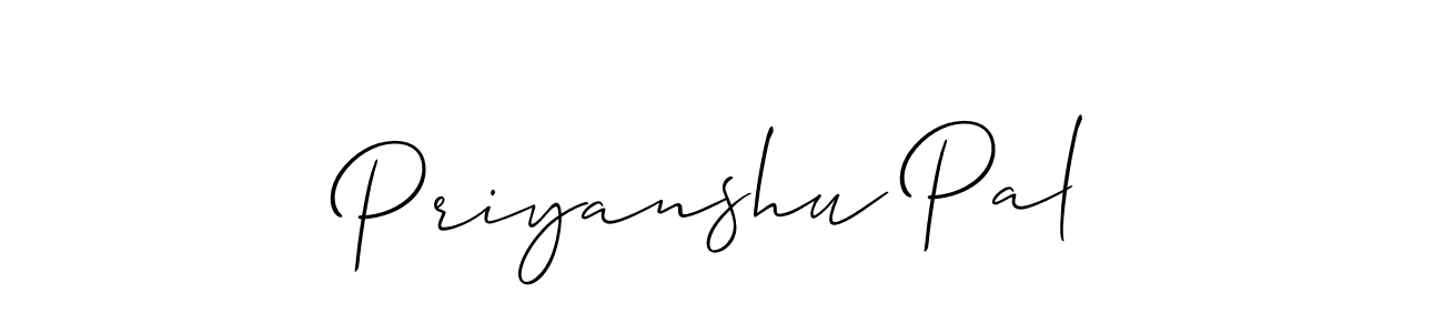 Once you've used our free online signature maker to create your best signature Allison_Script style, it's time to enjoy all of the benefits that Priyanshu Pal name signing documents. Priyanshu Pal signature style 2 images and pictures png