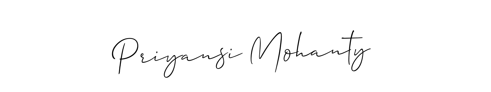 Check out images of Autograph of Priyansi Mohanty name. Actor Priyansi Mohanty Signature Style. Allison_Script is a professional sign style online. Priyansi Mohanty signature style 2 images and pictures png