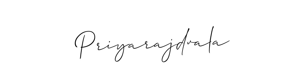 The best way (Allison_Script) to make a short signature is to pick only two or three words in your name. The name Priyarajdvala include a total of six letters. For converting this name. Priyarajdvala signature style 2 images and pictures png