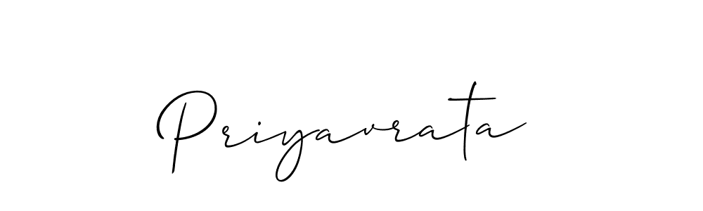 You should practise on your own different ways (Allison_Script) to write your name (Priyavrata) in signature. don't let someone else do it for you. Priyavrata signature style 2 images and pictures png