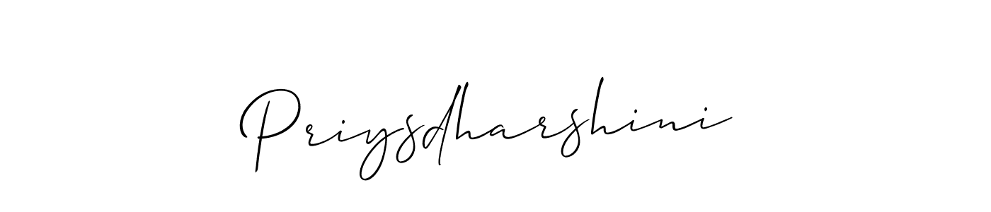 How to Draw Priysdharshini signature style? Allison_Script is a latest design signature styles for name Priysdharshini. Priysdharshini signature style 2 images and pictures png