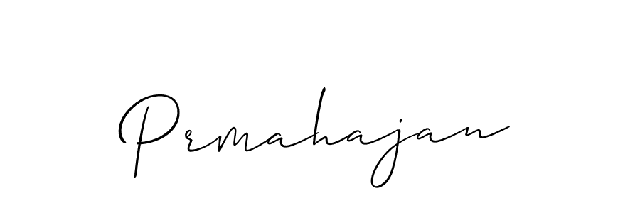 Best and Professional Signature Style for Prmahajan. Allison_Script Best Signature Style Collection. Prmahajan signature style 2 images and pictures png